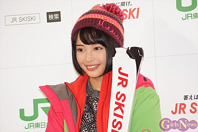 広瀬すず Jr Skiskiキャンペーン の新cmでヒロインに抜擢 スキーウェア姿も披露 Ameba News アメーバニュース