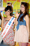 左からMIINA(ラッキーカラーズ)・近野莉菜(AKB48)