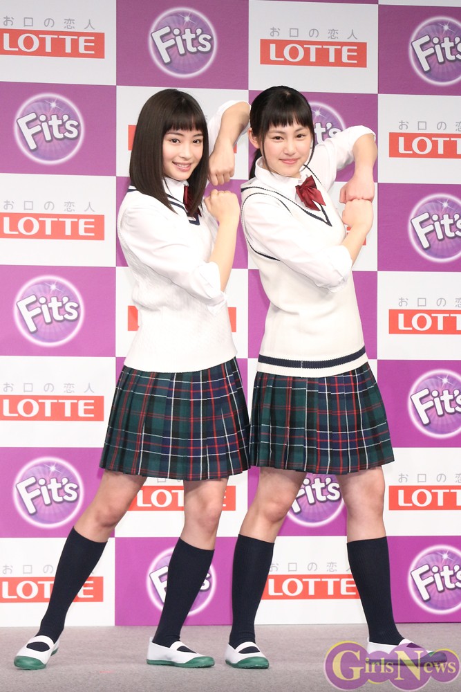 広瀬すずが南乃彩希と Fit’sの新CMで共演 「踊ったらもっと仲よしになれた！」