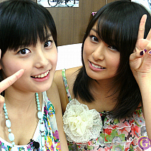 とっきー（左）　秋山ゆりか（右）