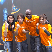 Reebok ZIGCAMP Supported by アーネスト・ホースト　(C) リーボックジャパン