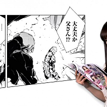 月刊コミック雑誌「ヒーローズ」の「ULTRAMAN」第4話を朗読する秋元才加