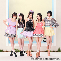 9nine 左から佐武宇綺・村田寛奈・吉井香奈恵・川島海荷・西脇彩華 (C) LesPros entertainment