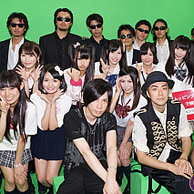 musicるチャンネルに出演したトッピング☆ガールズGT・ヒャダイン・蛇足・TEAM BLACK STARZ