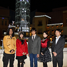 川崎ラ・チッタデッラ噴水広場 イルミネーション点灯式より