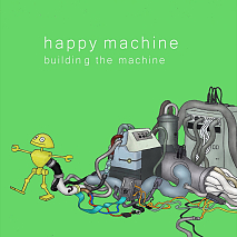 happy machine 1st mini album『building the machine』ジャケ写
