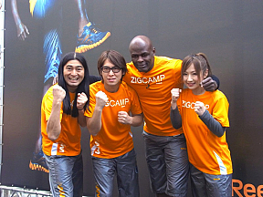 Reebok ZIGCAMP Supported by アーネスト・ホースト　(C) リーボックジャパン
