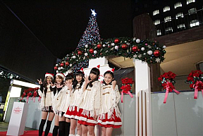 青山クリスマスサーカス点灯式　※提供写真