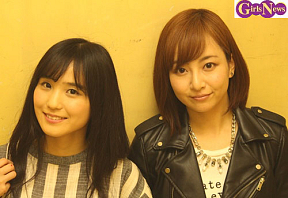 『Dance Music Gathering』出演直後のBitter & Sweet。左から、田﨑あさひ、長谷川萌美。