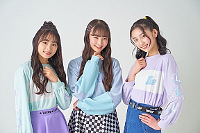 Lucky²新メンバー　（左から）　佐藤妃希、上村梨々香、森朱里