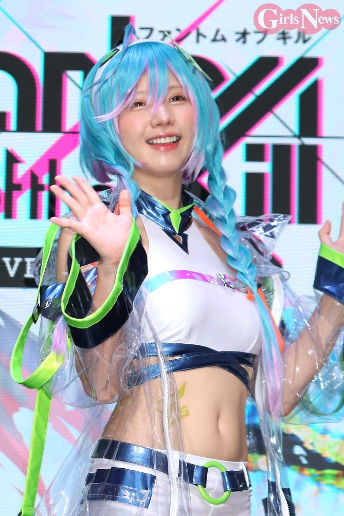 TGS2023】えなこ、東京ゲームショウで“キル姫”の衣装をお披露目