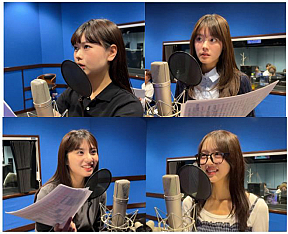 長浜広奈・平松想乃・向井怜衣・多田梨音